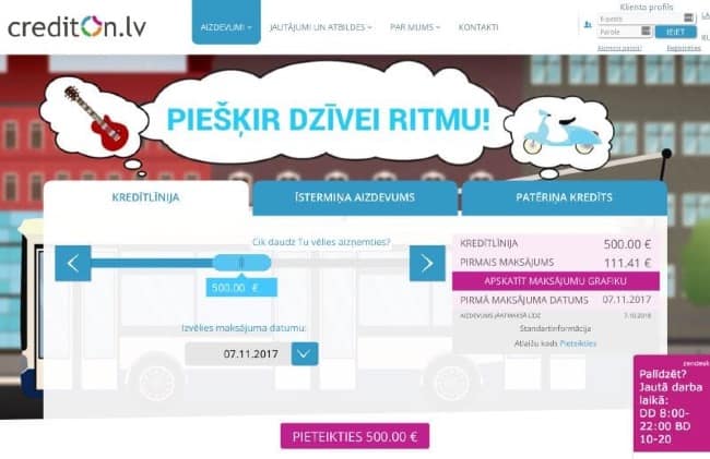 CreditOn pieredze un apspriešana