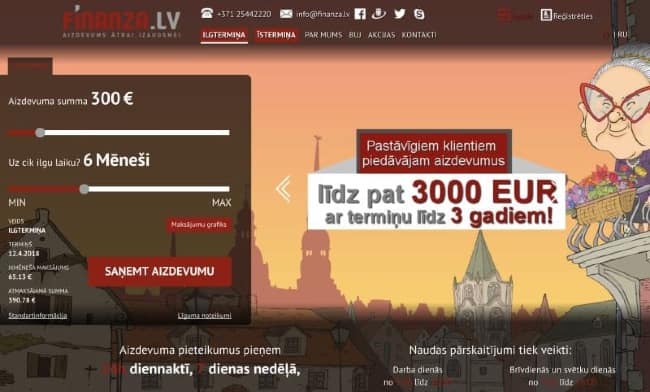 Finanza pieredze un apspriešana