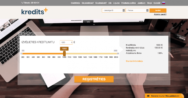 Kreditsplus pieredze un apspriešana