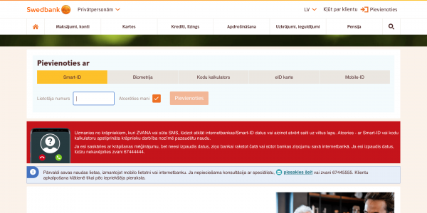 "Swedbank" AS