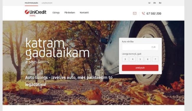 UniCredit Leasing pieredze un apspriešana
